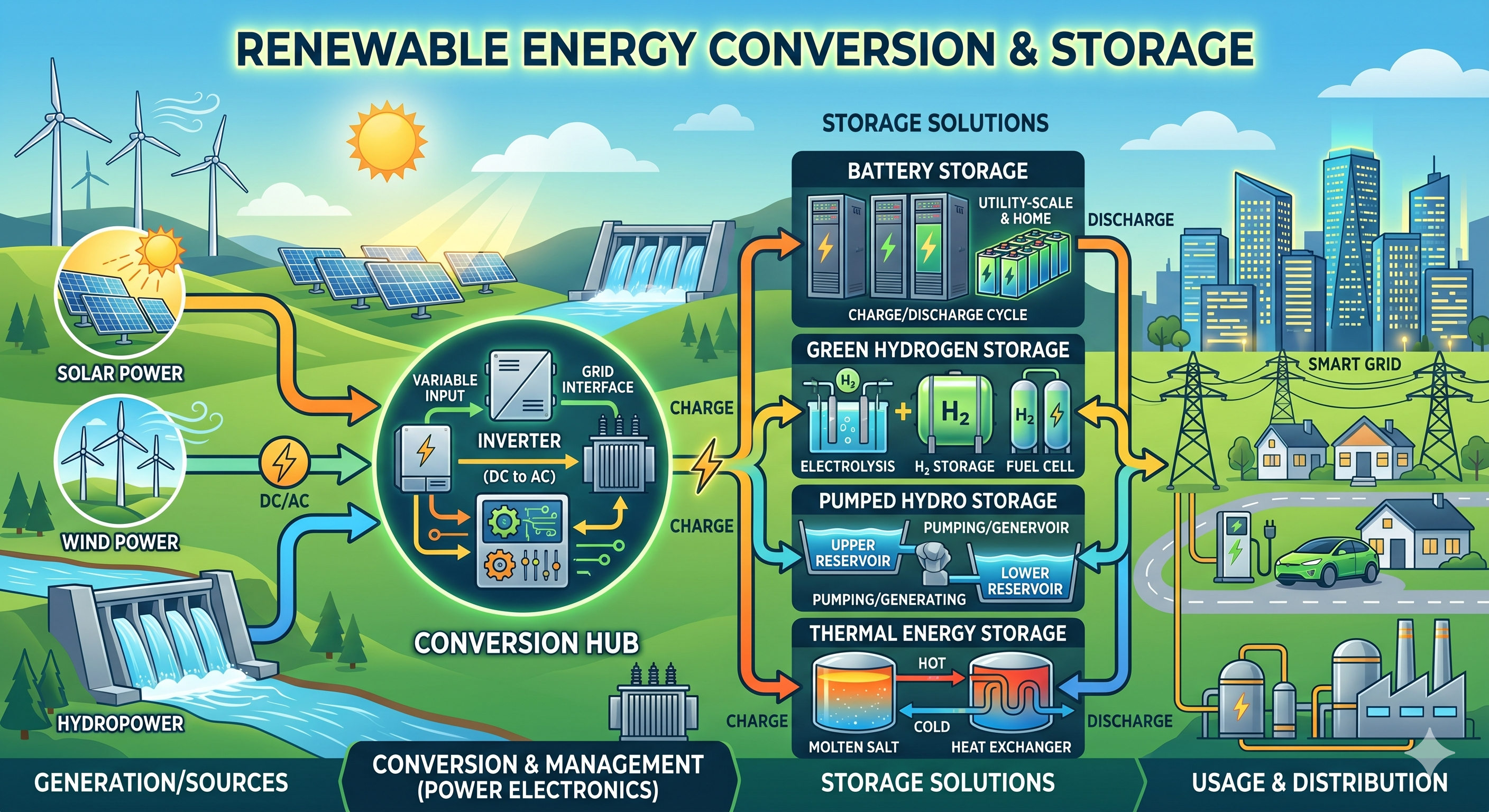 Renewable Energy Conversion & Storage