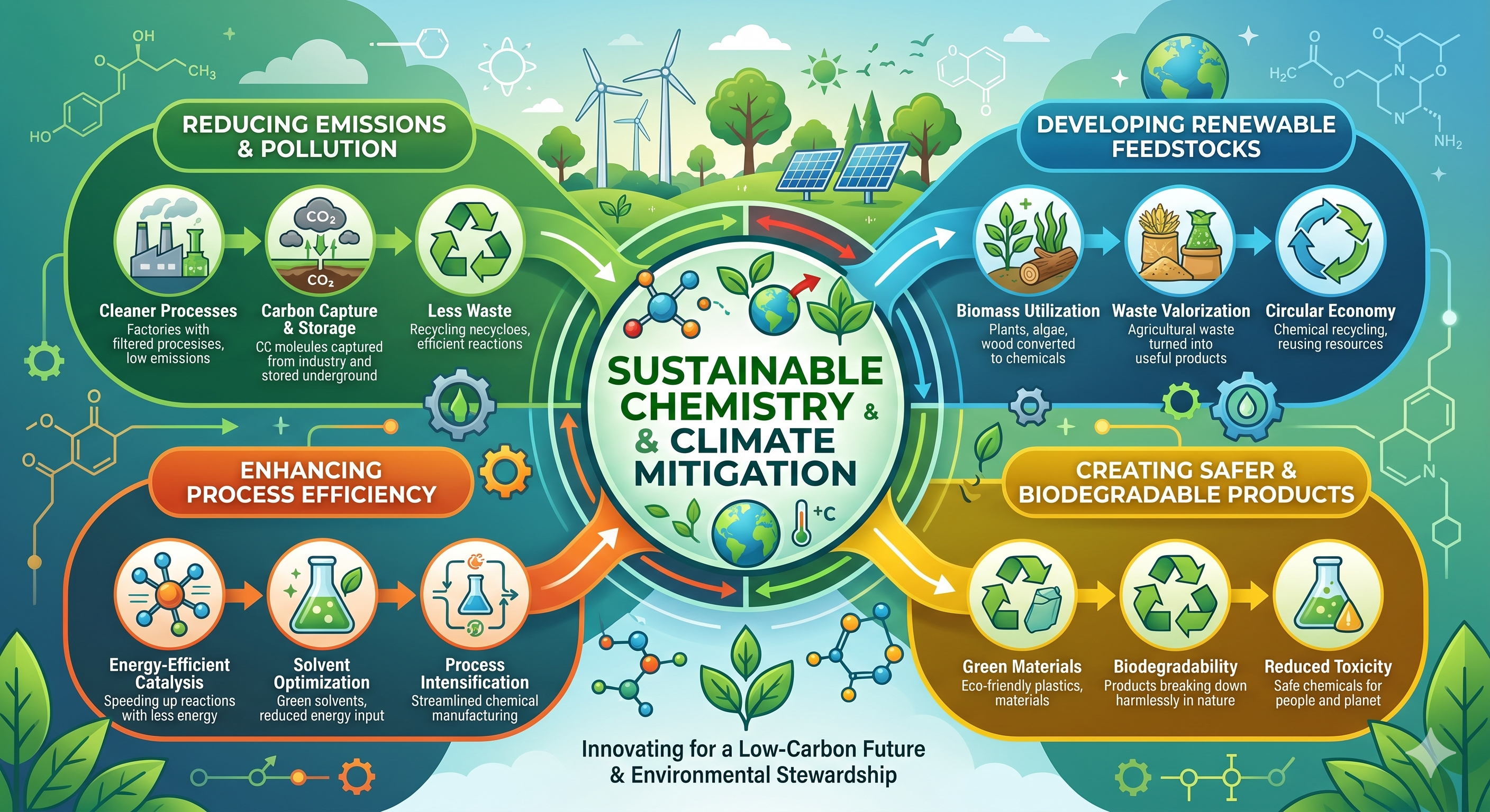 Sustainable Chemistry & Climate Mitigation